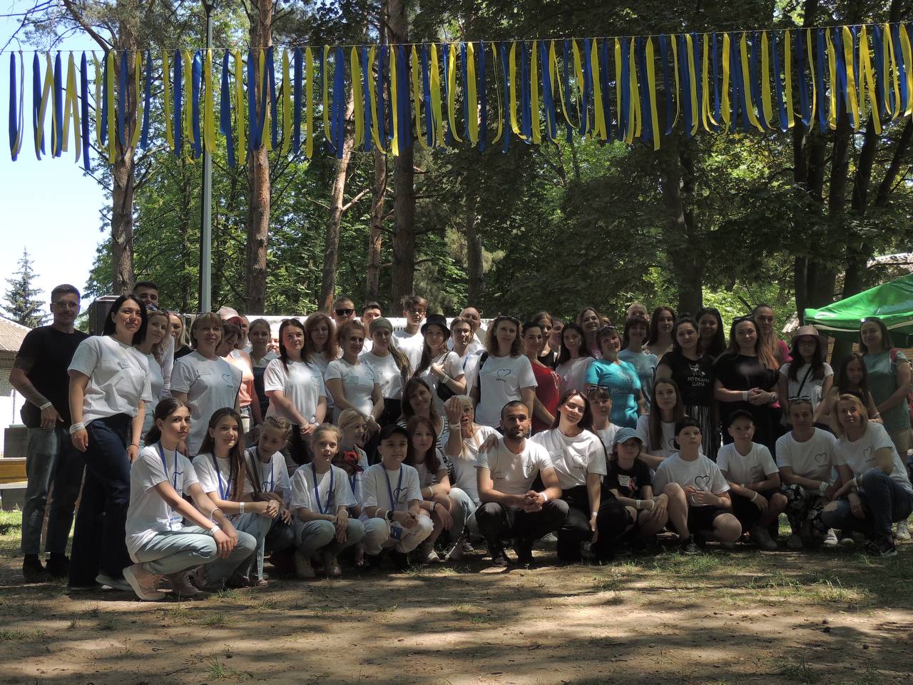 У Києві волонтери влаштували свято для дітей-переселенців